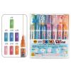 UNI POSCA PC-1ML 7C (0.7mm)極細水性麥克筆廣告筆-閃光金屬(7色套裝)