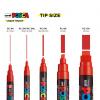 UNI POSCA PC-5M 7C (1.8-2.5mm)水性麥克筆廣告筆(7色套裝)