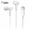 Belkin G3H0002BT Headphones W/USB-C-White
