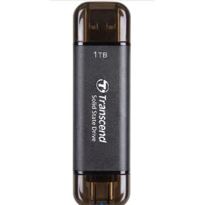Transcend ESD310C 外置 SSD 手指-USB-C +USB-A(1TB)
