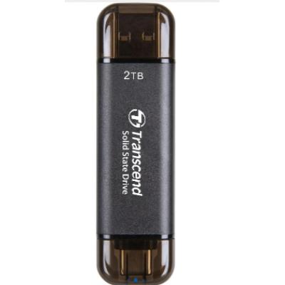 Transcend ESD310C 外置 SSD 手指-USB-C +USB-A(2TB)