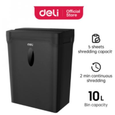 Deli ET014 粒狀碎紙機(4x33mm,4-5張)-10L