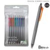 Pilot LFSK-15-8C Frixion Synergy Knock 擦擦隱形筆(0.5mm)-8色套...