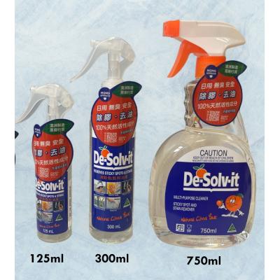 澳洲De-Solv-it 去漬除膠劑橙水(300ml)-附噴頭
