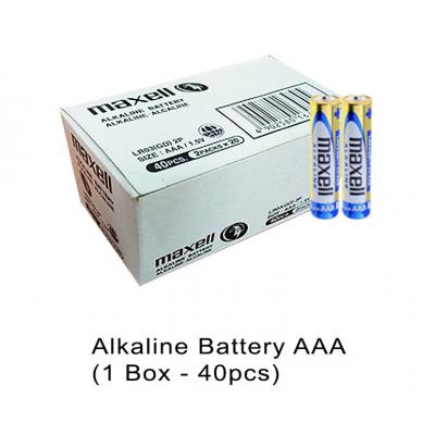 Maxell LR03GD 3A Alkaline 鹼性電芯-2粒裝x20排(40粒/盒)