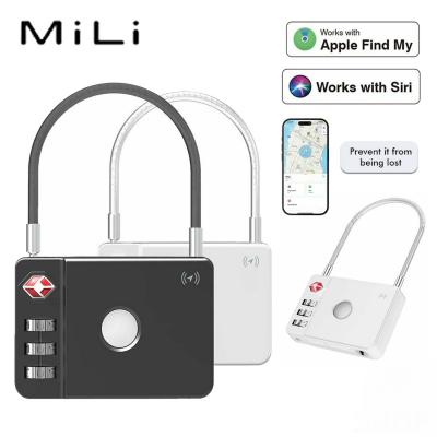 MiLi HD-P16-L MiLock 全球首款 TSA 批准的行李密碼鎖追蹤器 (Apple Find My)