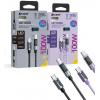 XPower UC100D 1M LED顯示 100W高速傳輸充電 Type-C>Type-C線