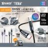 XPower UC100D 1M LED顯示 100W高速傳輸充電 Type-C>Type-C線