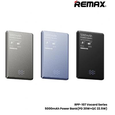 Remax RPP-107 Magsafe 20W 快充移動電源5000mAh