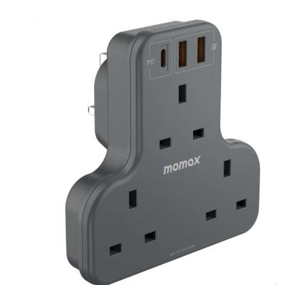 Momax MM-US6UK (PD3.0 x1+QC3.0x2) 3位T型插座/萬能蘇