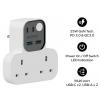 Momax US17 1-Charge Work-Flow (USB-Cx2 & USB-A x2)+ 2位T...