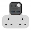 Momax US17 1-Charge Work-Flow (USB-Cx2 & USB-A x2)+ 2位T型插座