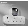 Momax US19UK 1-Charge Work-Flow (USB-Cx2 & USB-A x2)+ 3位T型插座