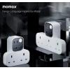 Momax US19UK 1-Charge Work-Flow (USB-Cx2 & USB-A x2)+ 3位T型插座