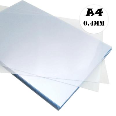 AS #A404G A4 0.4mm厚透明釘裝膠片(100張裝)