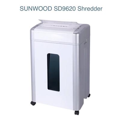 Sunwood SD9620 粒狀碎紙機(2x9mm,17-19張)-30L (連續碎紙1小時)