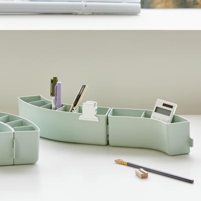 韓國制 Sysmax TRAIN PEN HOLDER 火車軌形文具座