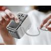 Momax US21UK 1-World+Flow 35W GaN 3插口及內置伸縮USB-C充電線旅行插座