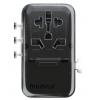 Momax US21UK 1-World+Flow 35W GaN 3插口及內置伸縮USB-C充電線旅行插座
