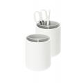 韓國制 Sysmax CLASSIC PENCIL HOLDER 圓形3格筆筒/筆盅