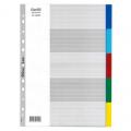 Bantex 6005 A4 11孔5級膠質顏色索引分類(5色)