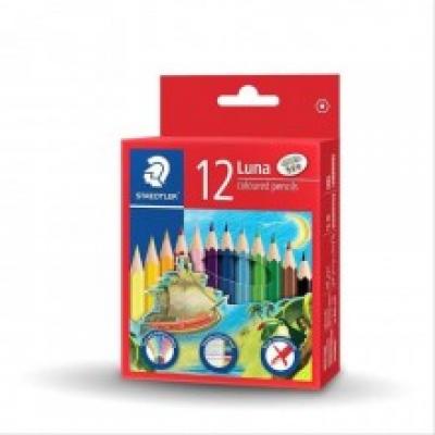 施德樓Staedtler 136-01-C12 短桿木顏色筆-12色