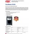 GBC ShredMaster XP420X+ 粒狀強力碎紙機(4x35mm,20-22張)-60L