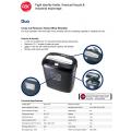 GBC Duo 粒狀碎紙機(4x45mm,10-11張)-17L
