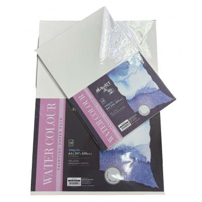 MAYART MA00128 A4 300gms 100%Cotton棉漿 水彩紙/畫紙(10張裝)