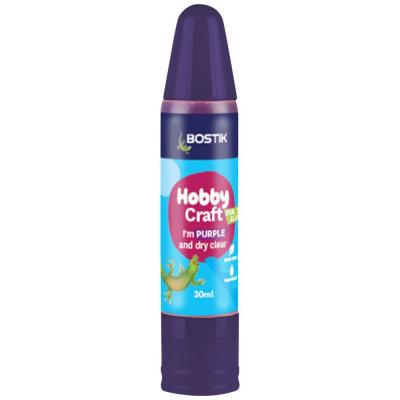 Bostik 30629591 雙頭膠水30ml-紫色