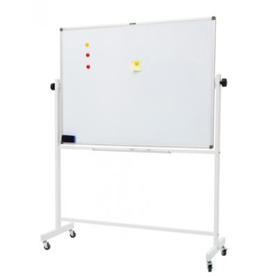 M&G晨光 B98343 (900x1200mm/3'x4') 磁性鋁邊(雙面)白板+H型(白色)腳架套裝