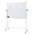 M&G晨光 B98343 (900x1200mm/3'x4') 磁性鋁邊(雙面)白板+H型(白色)腳架套裝