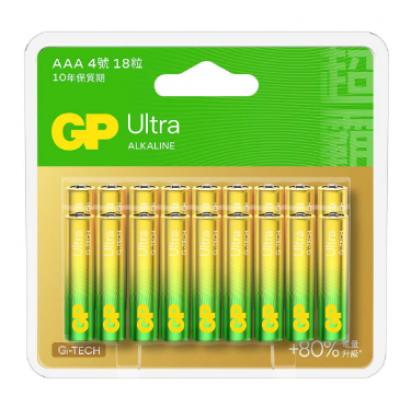 GP 3A 粒鹼性電芯(18粒裝)
