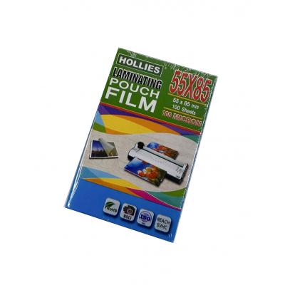 Hollies HL55x85-100N (55x85mm) 100mic 過膠片(100片)