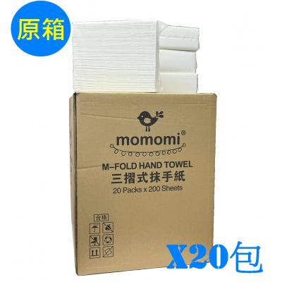 (原箱)Momomi LM-PT M-Fold 抹手紙(200張)X20包