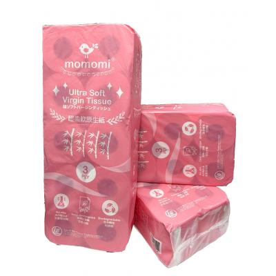 Momomi LM-TP 超柔軟原生卷裝廁紙 Roll Tissue-3層 (10卷/條)
