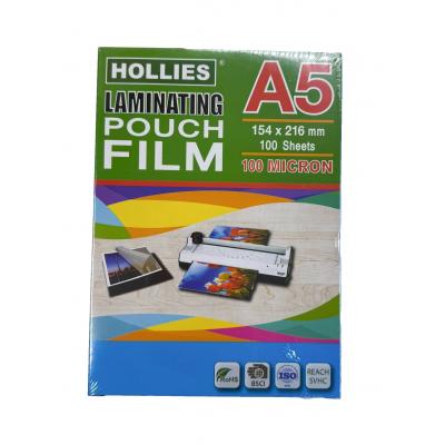 Hollies HL A5-100N A4(154x216mm) 100mic 過膠片(100張)