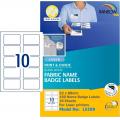 Rainbow L5288  A4 Fabric Name Bages Label (布質標籤貼紙)=Avery L7418