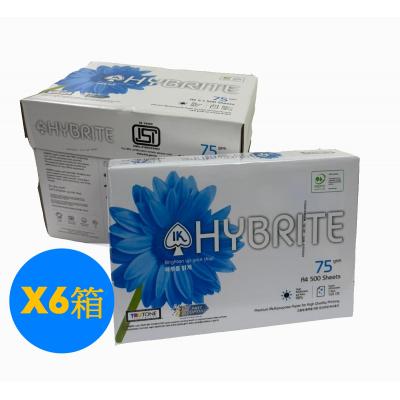 **6箱優惠**IK Plus 75g A4 特白影印紙-(5包/箱)