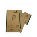 CP R-530C A5(146x210mm) 100%環保紙,70g牛皮面單行簿(30頁)