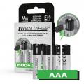 liibatteries 1INR10/31 AAA 1.5V Type-C 500mAh 超快充電電芯(4粒...