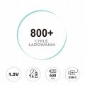 liibatteries 1INR10/31 AAA 1.5V Type-C 500mAh 超快充電電芯(4粒裝)