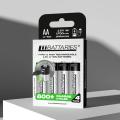 liibatteries 1INR14/41 AA 1.5V Type-C 800mAh 超快充電電芯(4粒裝) 