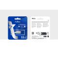 Netac U785C USB3.2(USB-A+USB-C) USB Drive 鋅合金OTG 雙用手指-32GB