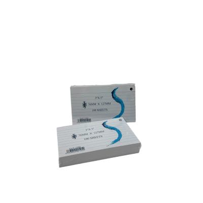 OX A352 (3"X5"/76x127mm) (有孔)行咭(100張)