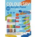 M&G 晨光 APL-976T8 Acrylic Paint 丙烯畫顏料12色 (5ml)