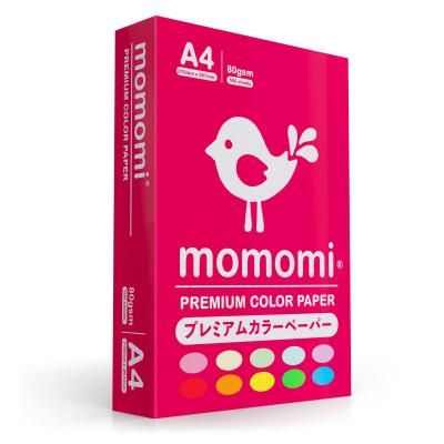 Momomi  80G (A4) Color Copy Paper 顏色影印紙-(500張/包裝)