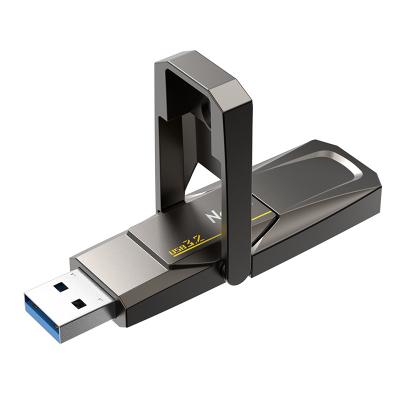 Netac US5 USB3.2 Gen2(USB-A+USB-C) USB Drive 鋅合金OTG 雙用手指-128GB