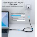 Choetech USB4.0 GEN3 240W 8K 連接線-1.2M