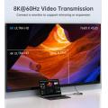 Choetech USB4.0 GEN3 240W 8K 連接線-1.2M